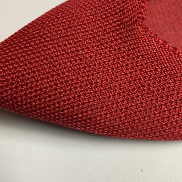 Rothy’s Red Python Flats Size 8 Washable Pointed Toe - Picture 9 of 9